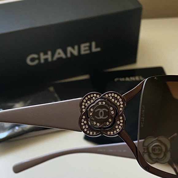 Chanel sunglasses 4164 Camelia flower, authentic - Picture 6 of 14